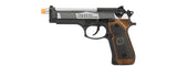 WE Tech Rpd Biohazard Samurai Edge M92 Gbb Airsoft Pistol (Black/Silver)