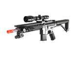 Ukarms P1137 RIS Spring Rifle w/ Scope, Laser & Flashlight and Bonus P618 Spring Pistol in Combo Box