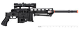 P1402 Fully Loaded Tactical Quad Ris Sniper Rifle (BLACK)