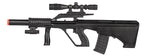 Airsoft Rifle UK Arms P2300 Spring Rifle Black 225-230 FPS