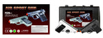 Double Eagle P328SB Dual Spring Pistol Set, Black/Silver Airsoft Gun Accessories