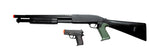P799B Spring Shotgun Black with Bonus P618 Spring Pistol Combo Box
