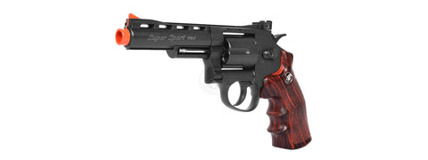 Wingun Wg M701 Full Metal 4" Co2 Airsoft Revolver Pistol - Black