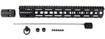 PTS Griffin Armament 13.5" Low Profile Rigid M-LOK Rail (Color: Black)