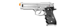 Tokyo Marui M92F Chrome Stainless Finishing Airsoft Gas Blowback Pistol (Color: Chrome)