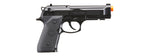 WinGun 302 Non Blowback M9 Airsoft Co2 Gas Blowback Airsoft Pistol (Color: Black)