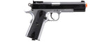 Win Gun Sport 1911 CO2 Non-Blowback Airsoft Pistol w/ Accessory Rail (Color: Black / Silver)