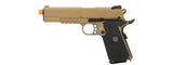 WE Tech 1911 Full Metal MEU Airsoft Gas Blowback Pistol (Tan)