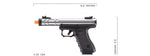 We-Tech Galaxy G-Series Gas Blowback Airsoft Pistol Silver