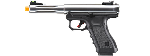 We-Tech Galaxy Select Fire Premium S Gas Blowback Pistol Silver