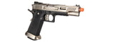 WE-Tech Hi-Capa 5.1 T-Rex Full Auto Gas Blowback Competition Pistol (Silver)