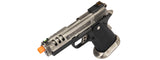 We Tech 3.8 Hi-Capa Deinonychus Gas Blowback Airsoft Pistol (Silver)