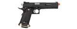 WE-Tech Hi-Capa 6" IREX Full Auto Competition GBB Airsoft Pistol (Black with Markings)