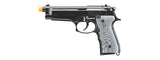 We-Tech New System M92 Eagle Full Auto Airsoft Gas Blowback Pistol (Color: Black)