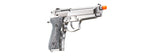 We-Tech New System M92 Eagle Full Auto Airsoft Gas Blowback Pistol (Color: Silver)