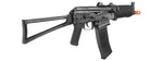 We Airsoft Ak74Un Full Metal Gbbr Gas Blowback Rifle - Black