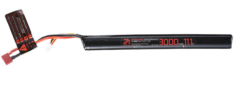 Zion Arms 11.1v 3000mAh Lithium-Ion Stick Battery (Deans Connector)