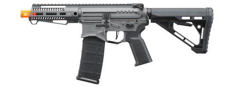 Zion Arms R15 Mod 1 Short Barrel Airsoft Rifle with Delta Stock Grey