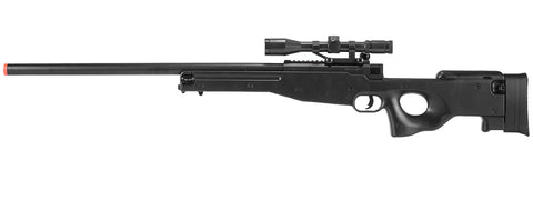 CYMA ZM52 Bolt Action Spring MK96 Airsoft Sniper Rifle - Black
